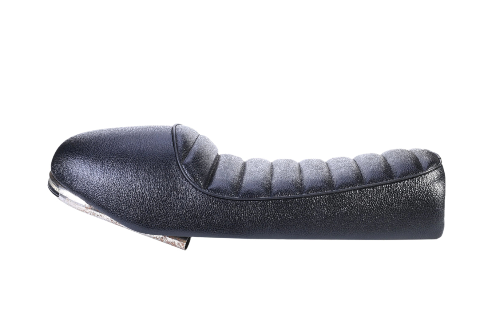 Saddle Cafe Racer with rear loop and integrated LED lights for XJR