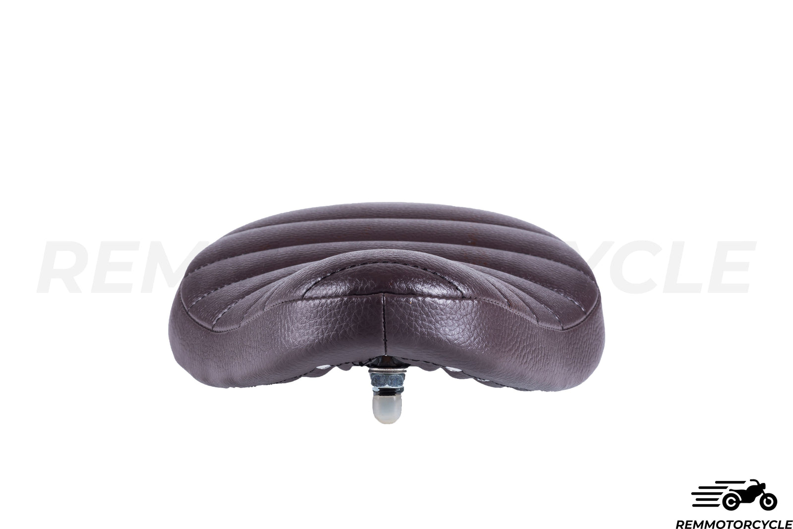 Black Bobber Saddle - Horisontale sømme