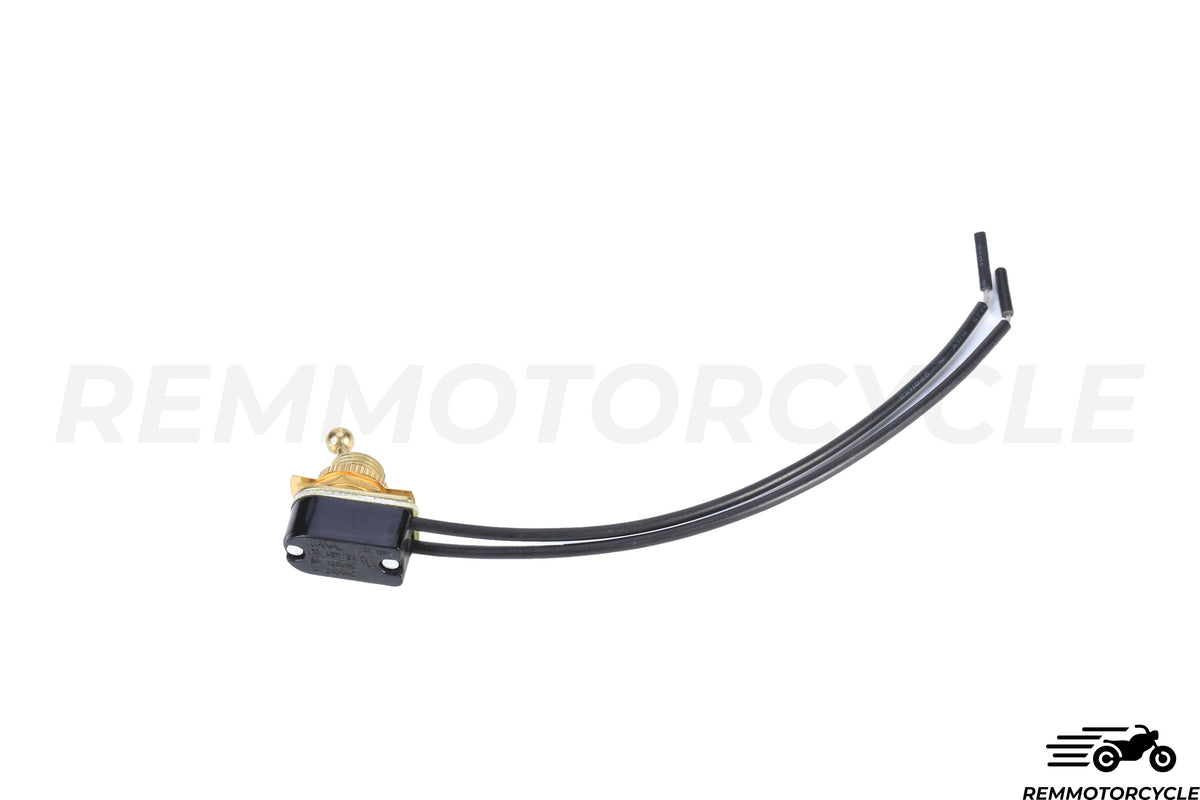 Ein/Aus -Schalter oberes Messing