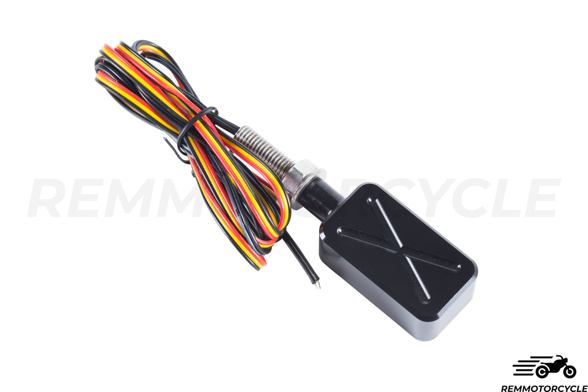 Rückenless hinten und blinkende schwarze Aluminium -Motorräder zugelassen