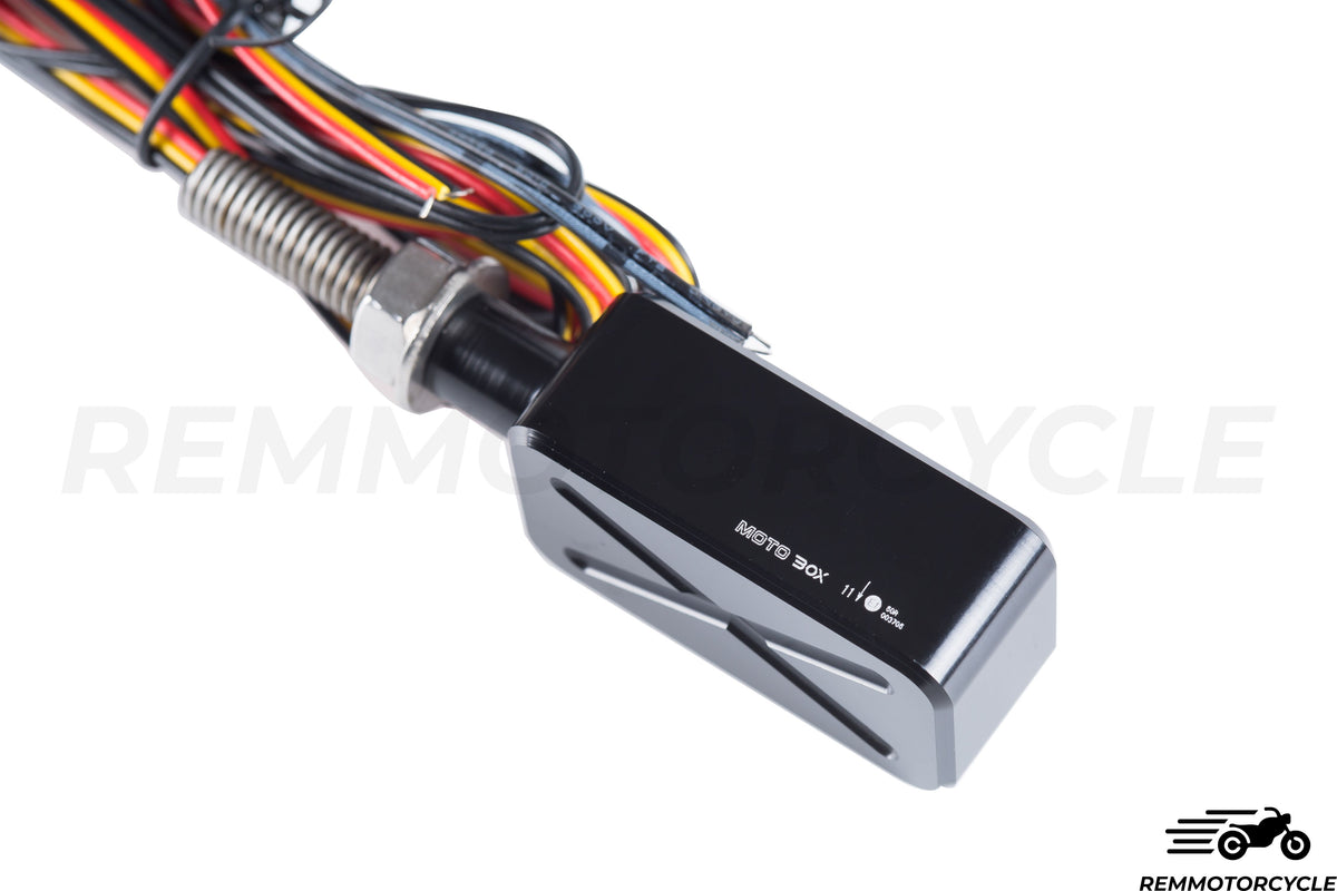 Rückenless hinten und blinkende schwarze Aluminium -Motorräder zugelassen