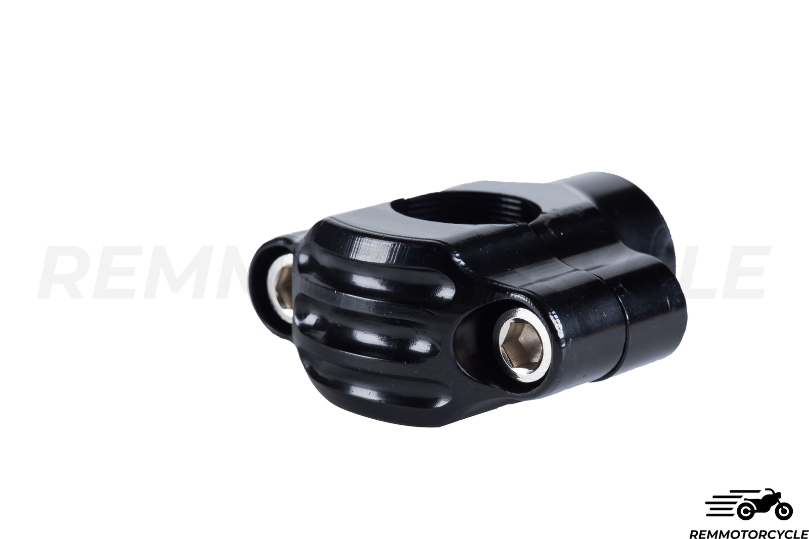 Pontets de Guidon de 22 mm ou 25 mm Chrome, Noir, Titane ou Laiton