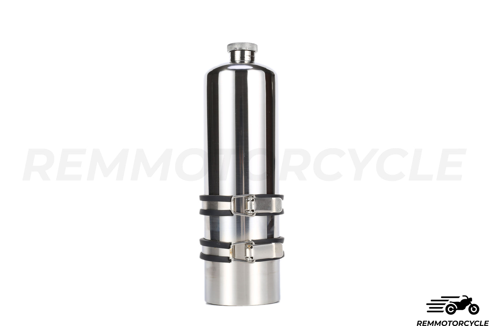 Botol jenis motor reservoir tambahan dalam tutup aluminium 1,5 L dengan dukungan