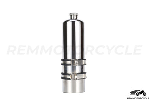 Additional tank motorcycle type Bottle Cap in aluminum 1.5 L with support