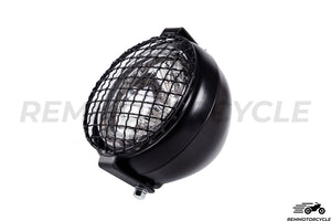 Motorcycle Headlight LED Rings and Grille Homologated