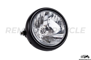 Homologated Round Motorcycle Headlight