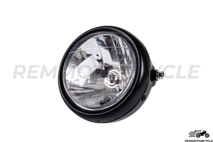 Homologated Round Motorcycle Headlight