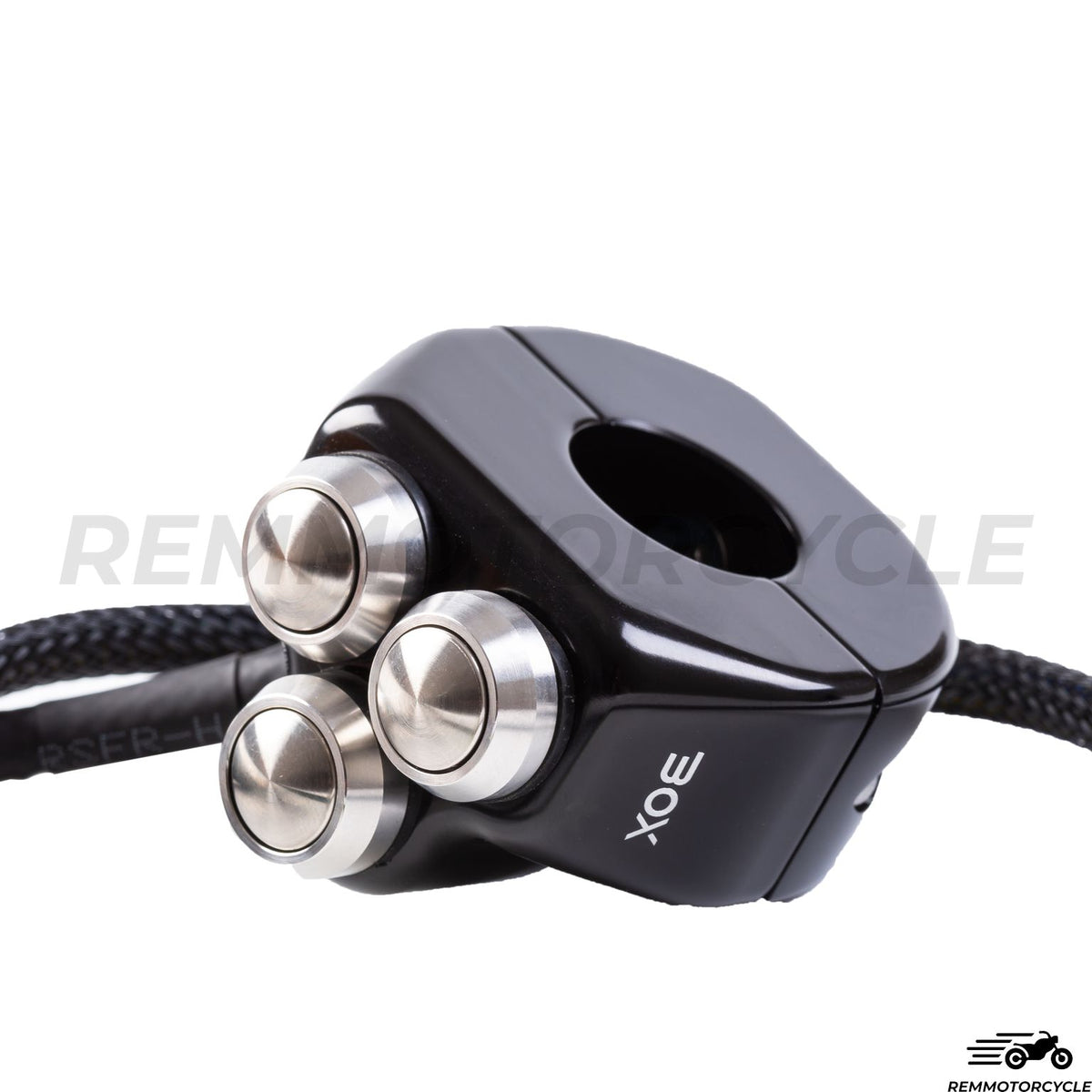 Commodo Moto 4 Tasten Black Box (Paar)