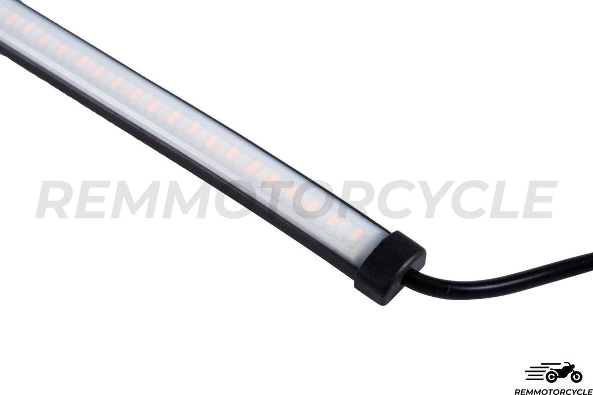 Striscia LED moto Luci posteriori con Freccia scorrevole - Modello 45 cm 