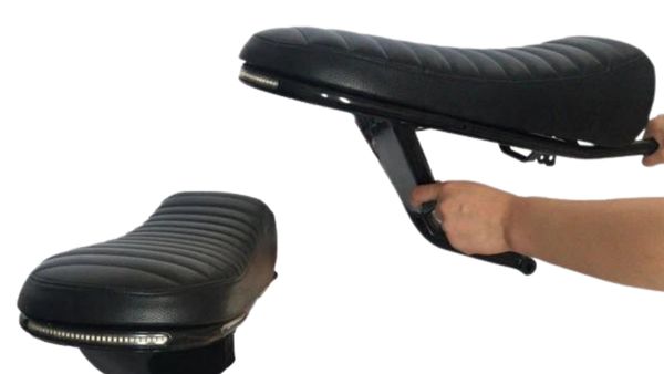 Leoncino 500 Cafe Racer Buckle + Saddle + Side Plates