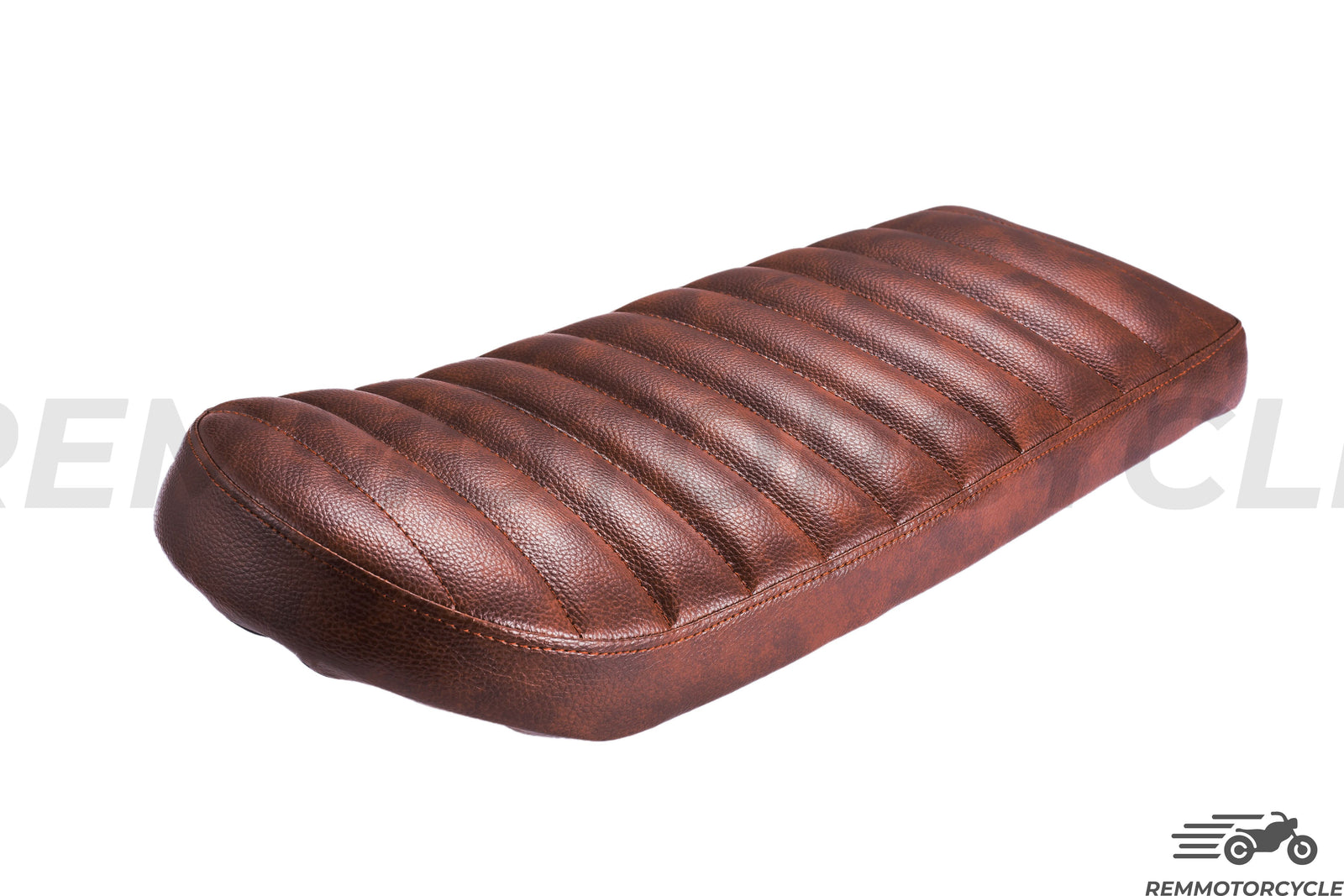 Sella marrone rialzata tipo 1 con base in metallo 50 o 60 cm 