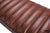 Latar belakang logam jenis 1 pelana coklat merah 50 atau 60 cm