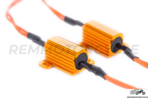 Set of 2 Resistors for flashing or 12V traffic light