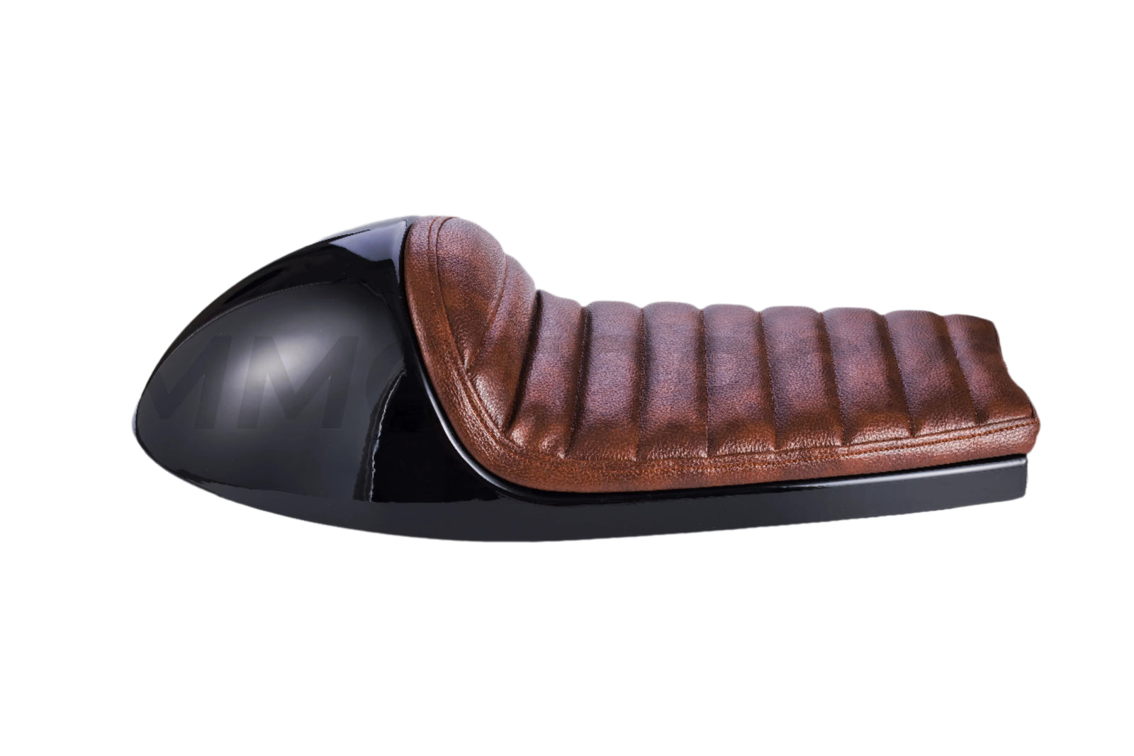 Sella Cafe Racer Nero seduta Marrone 