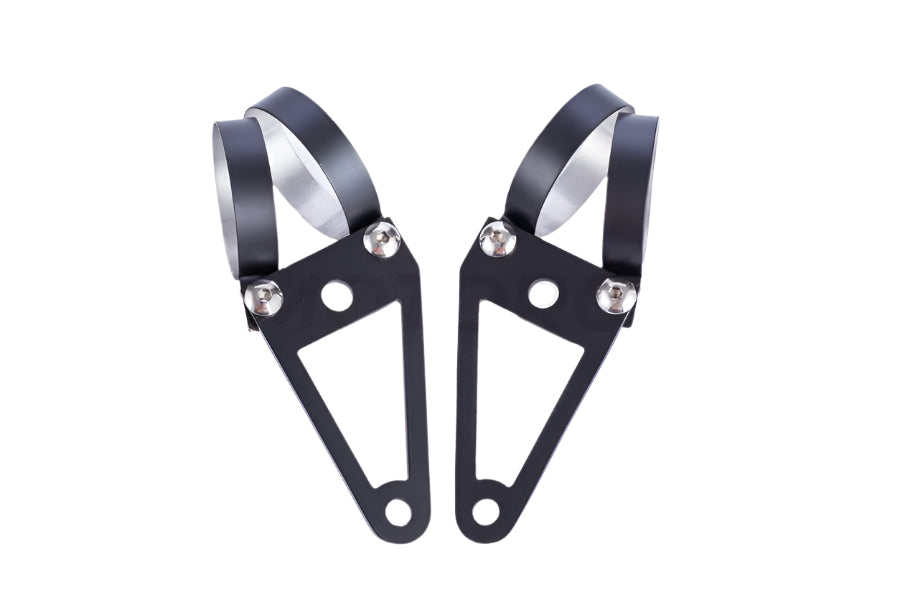 Phare Avant Moto LED 16,5 Cm – Noir, Feu De Route Et Croisement, Pour Harley, Honda, Yamaha - 11
