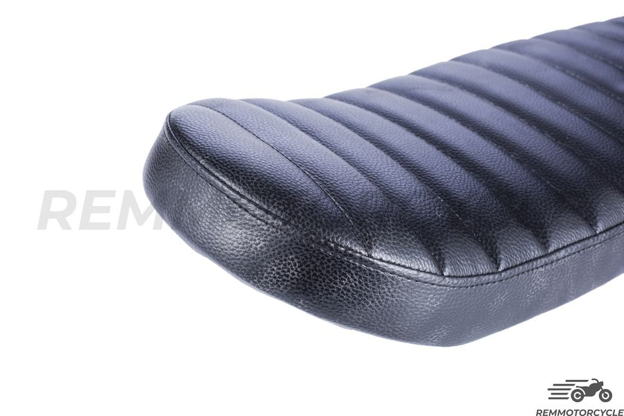 Sella nera rialzata tipo 1 con base in metallo 50 o 60 cm 