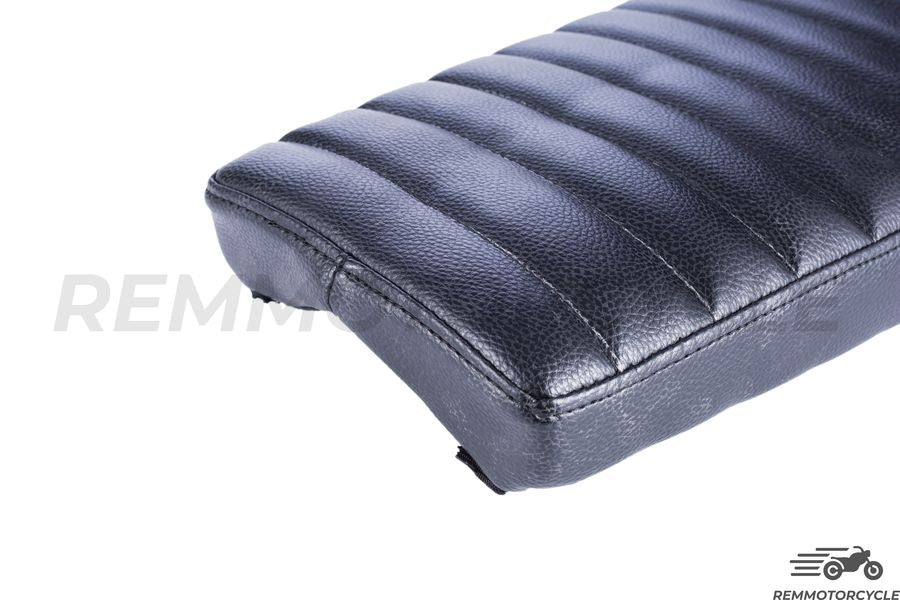 Sella nera rialzata tipo 1 con base in metallo 50 o 60 cm 