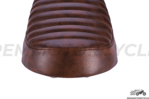 Raised Brown saddle type 2 metal bottom 50 or 60 cm