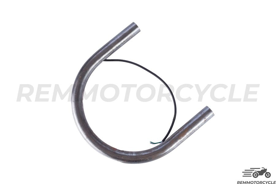 Boucle arriere moto avec Bande LED Intégrée Plate ou Relevée Dia. 25 mm