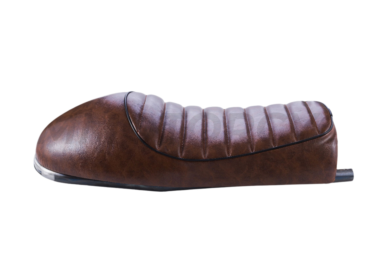 Brown Racing -Sattel + lange flache Schleife + LED