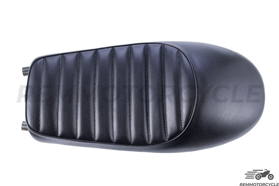 Renner schwarzer Sattel + lange flache Schleife + LED -Band