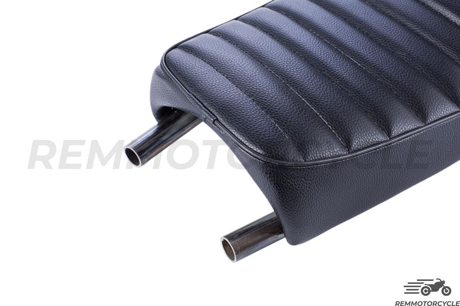 Renner schwarzer Sattel + lange flache Schleife + LED -Band