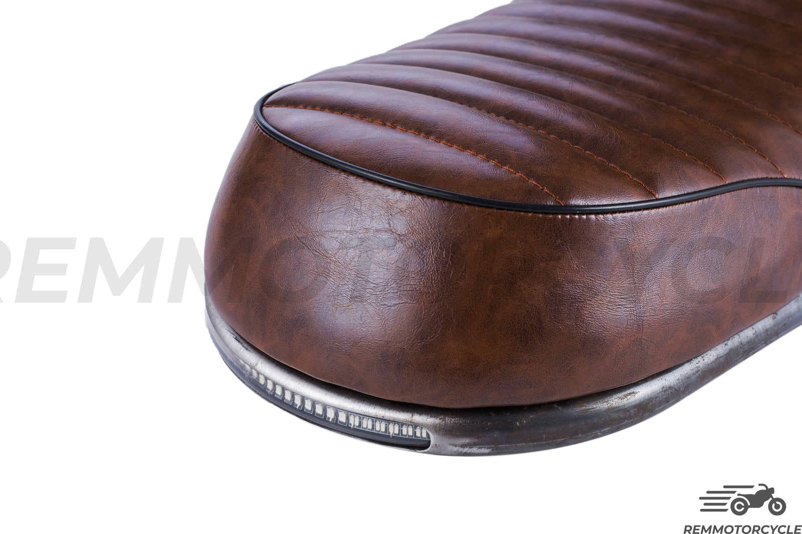 Scrambler Saddle dengan moto bleame led loop