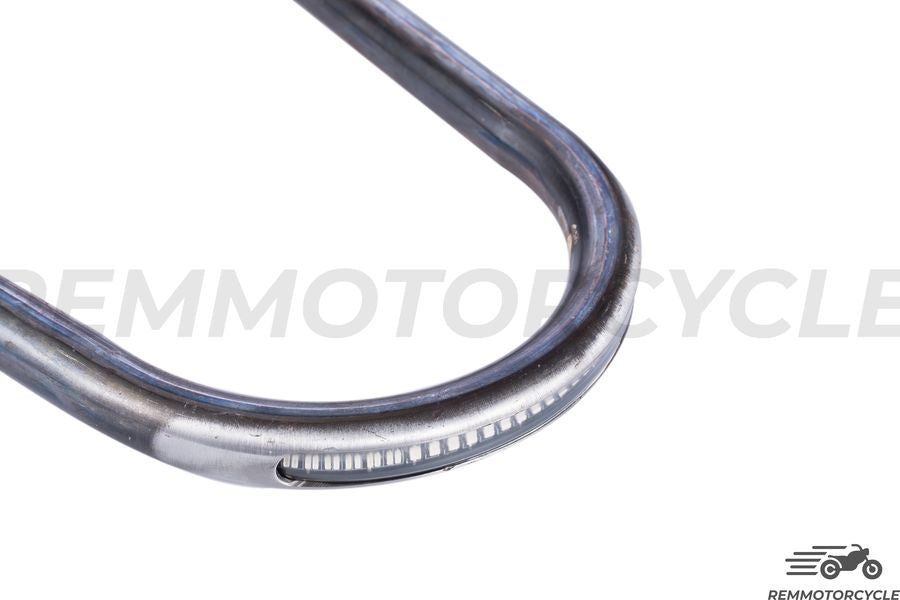 Motorcycle Rear Buckle with Integrated Long Flat LED Strip