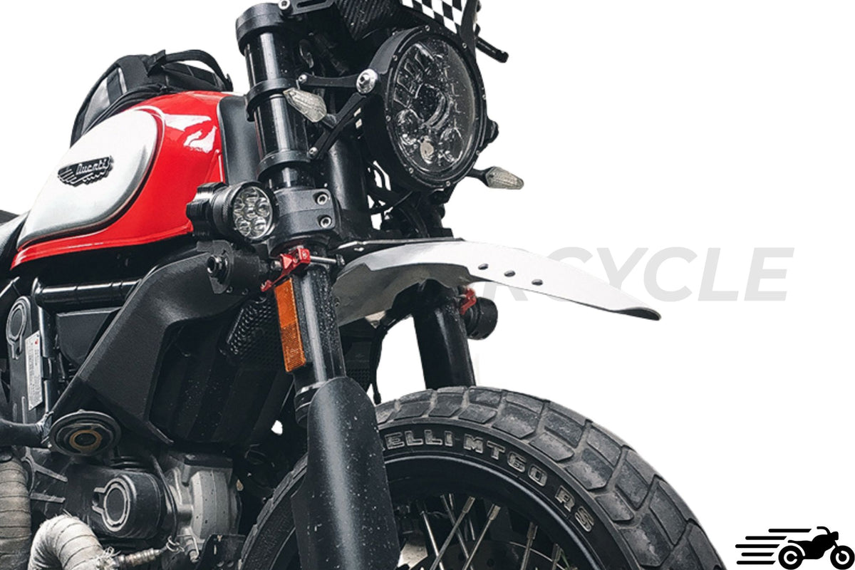 Ducati scrambler 800 1100 barro de barro desierto aluminio de trineo
