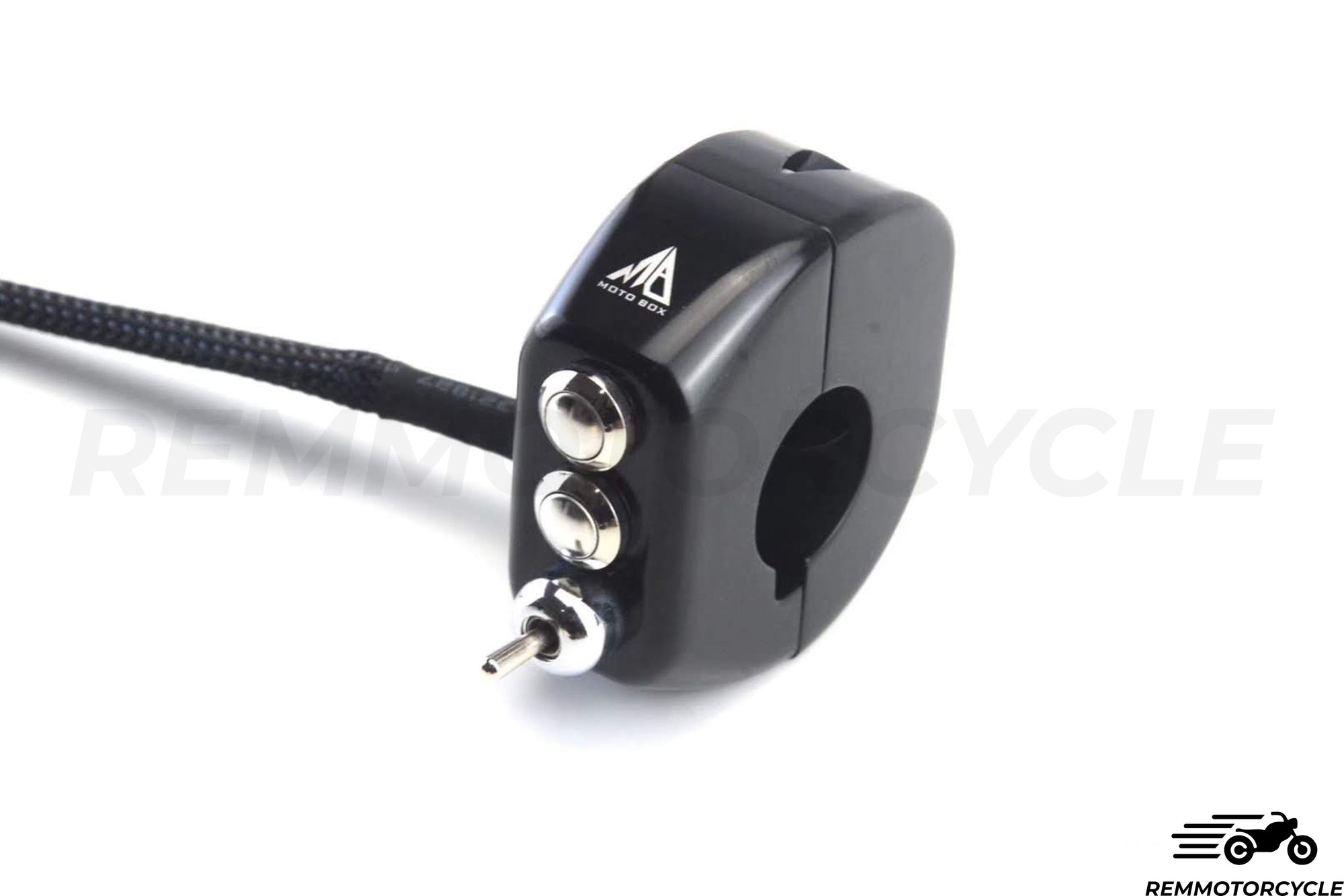 Commodo Moto CNC 3 -knoppen + zwarte of zilveren indicatoren