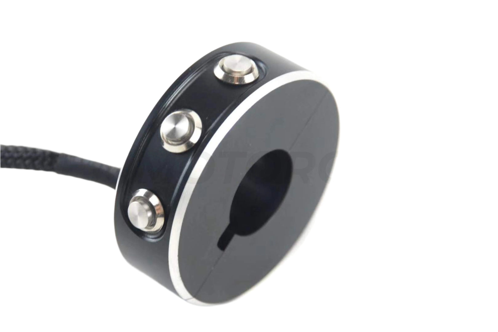 Commodo moto 3 boutons SNAP noir