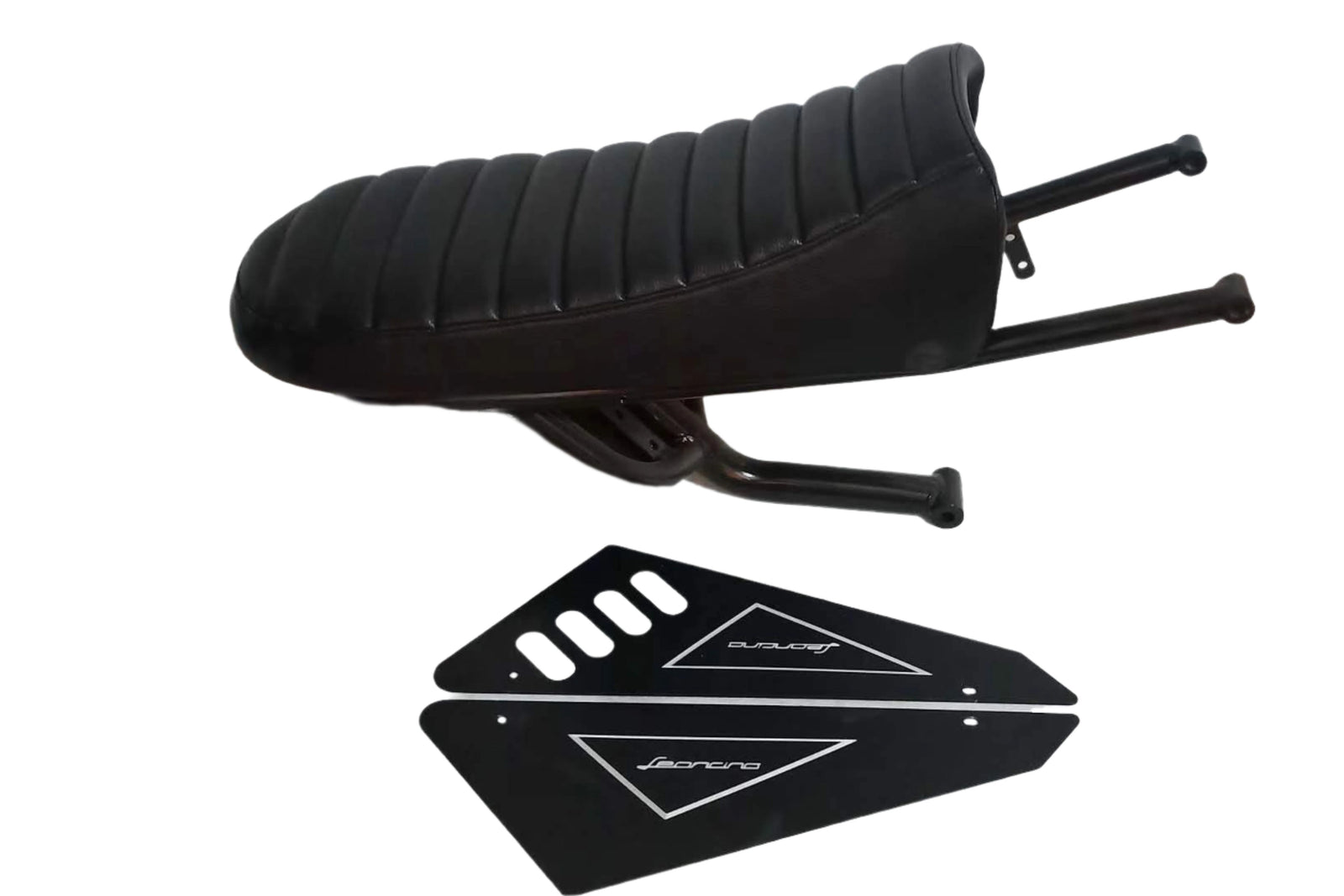 Leoncino 500 Cafe Racer Buckle + Saddle + Side Plates