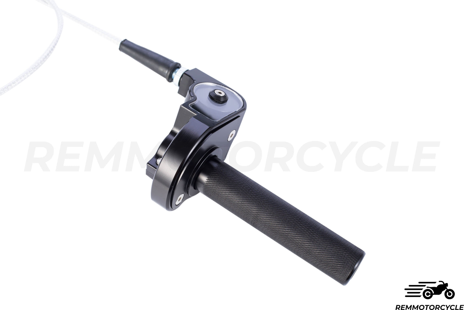 Manopola dell'acceleratore a scatto rapido in alluminio CNC con cavo 