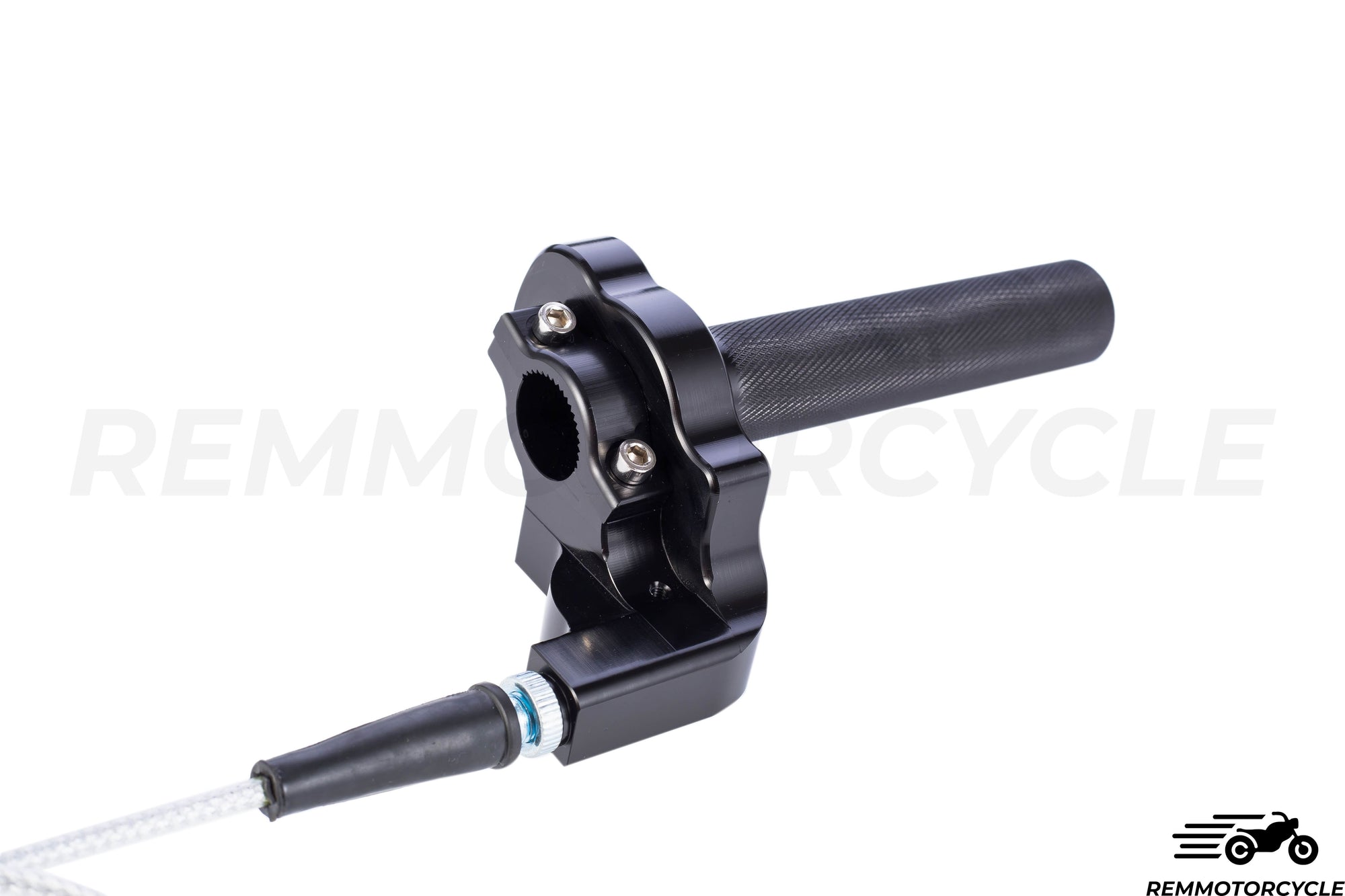 CNC aluminum quick pull throttle grip with cable