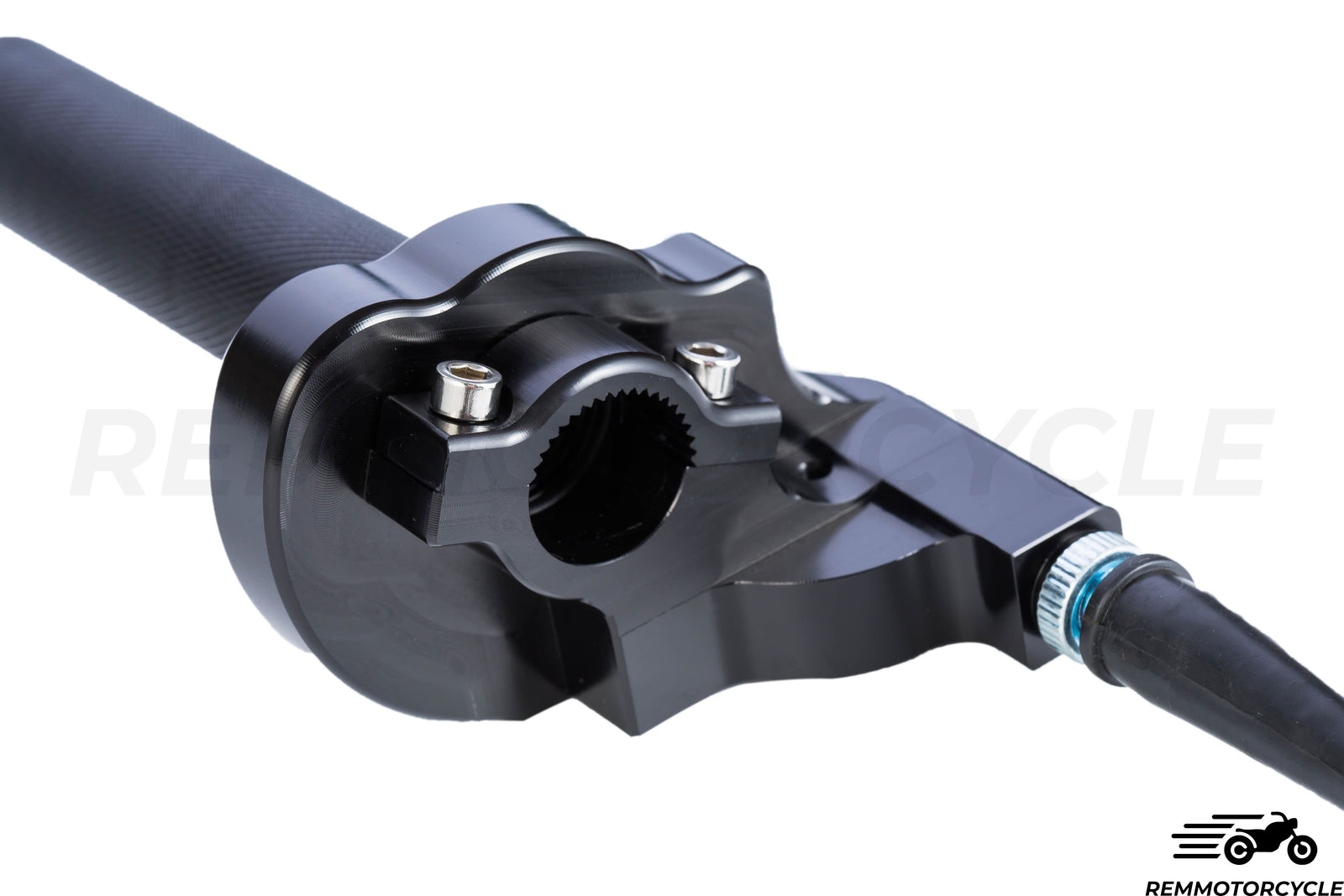 Manopola dell'acceleratore a scatto rapido in alluminio CNC con cavo 