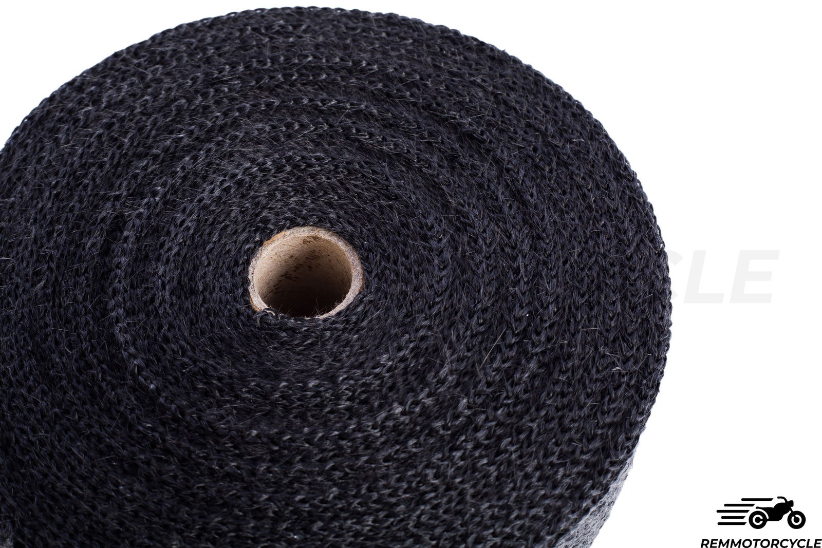 Bande Thermique Moto Noir avec Colliers Métalliques