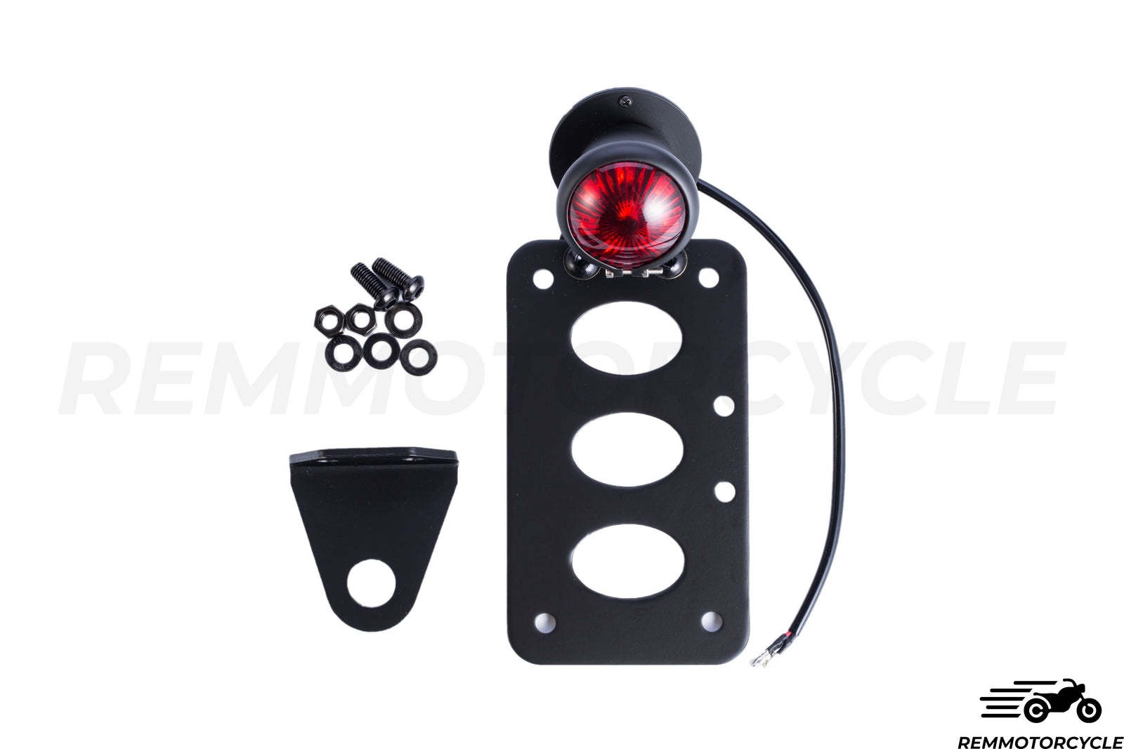 Feu Arrière BATES avec support de plaque