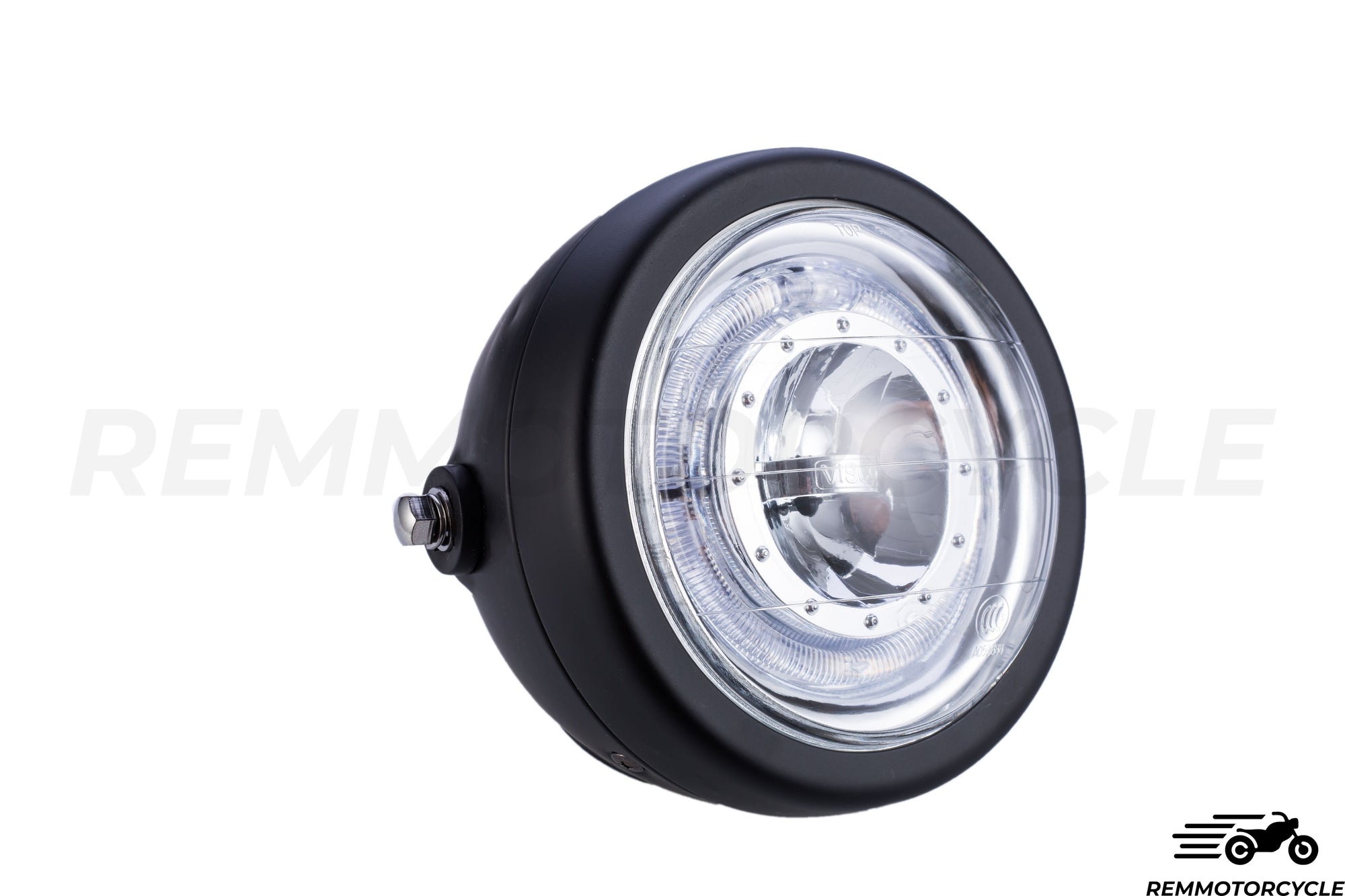 6.5" LED Headlight with Grilles and Halo