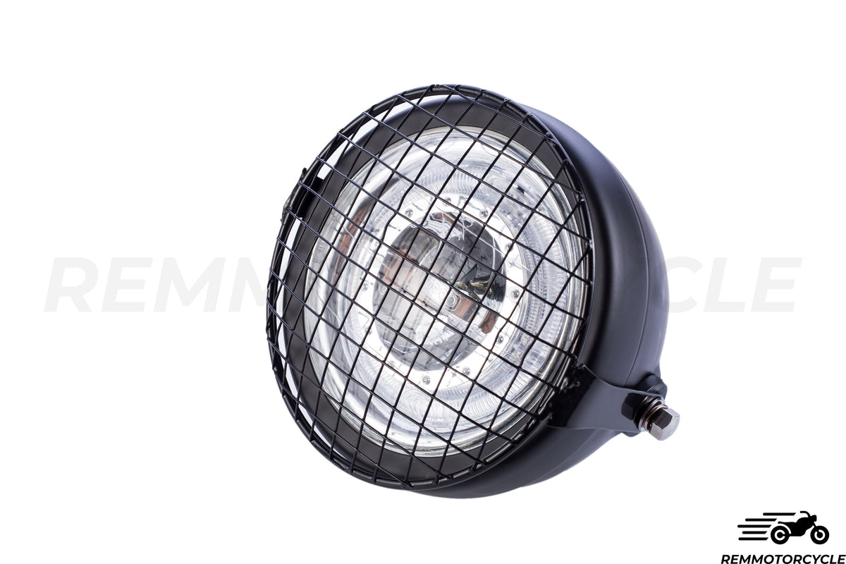 6.5&quot; LED Headlight with Grilles and Halo