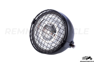 6.5" LED Headlight with Grilles and Halo