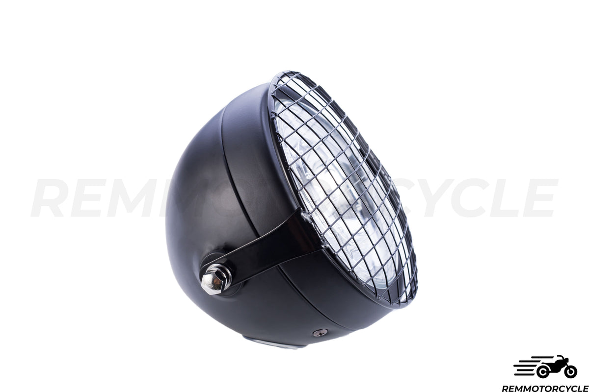 16.5 cm LED headlight with grids and halo