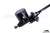 Alavanca de freio de motocicleta + alavanca de embreagem preta de 25 mm