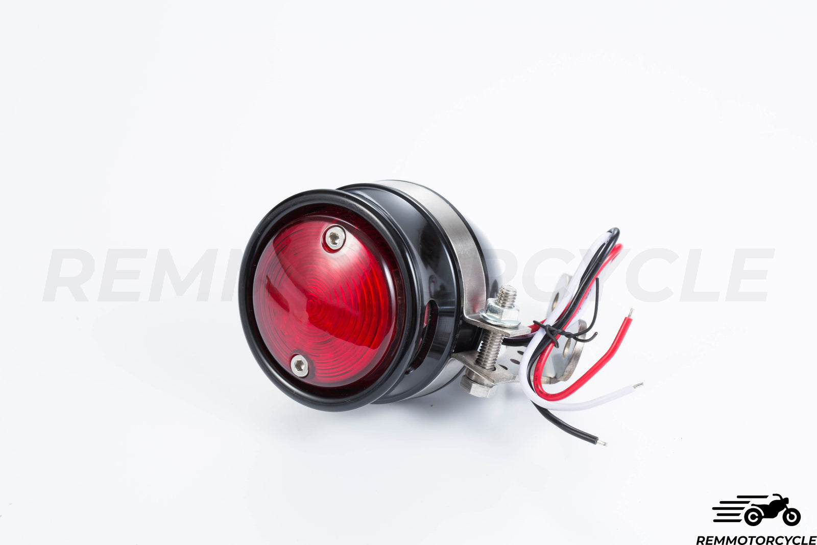 Fanale Posteriore Spot CNC Nero 