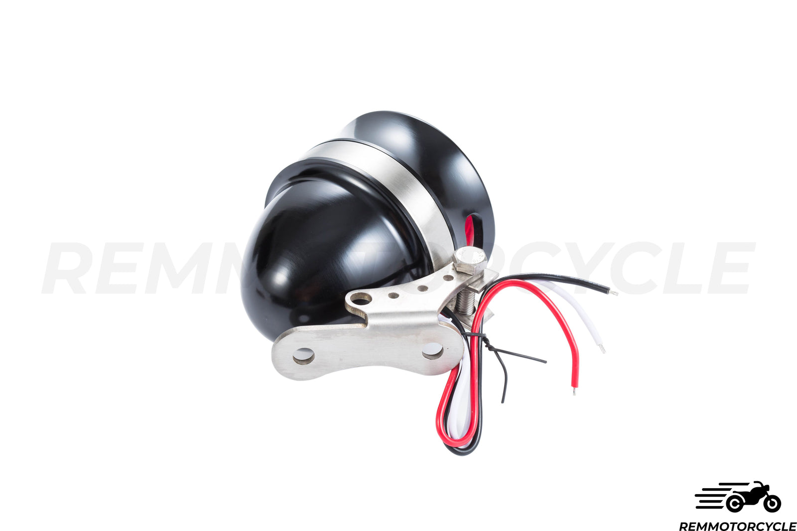 Fanale Posteriore Spot CNC Nero 