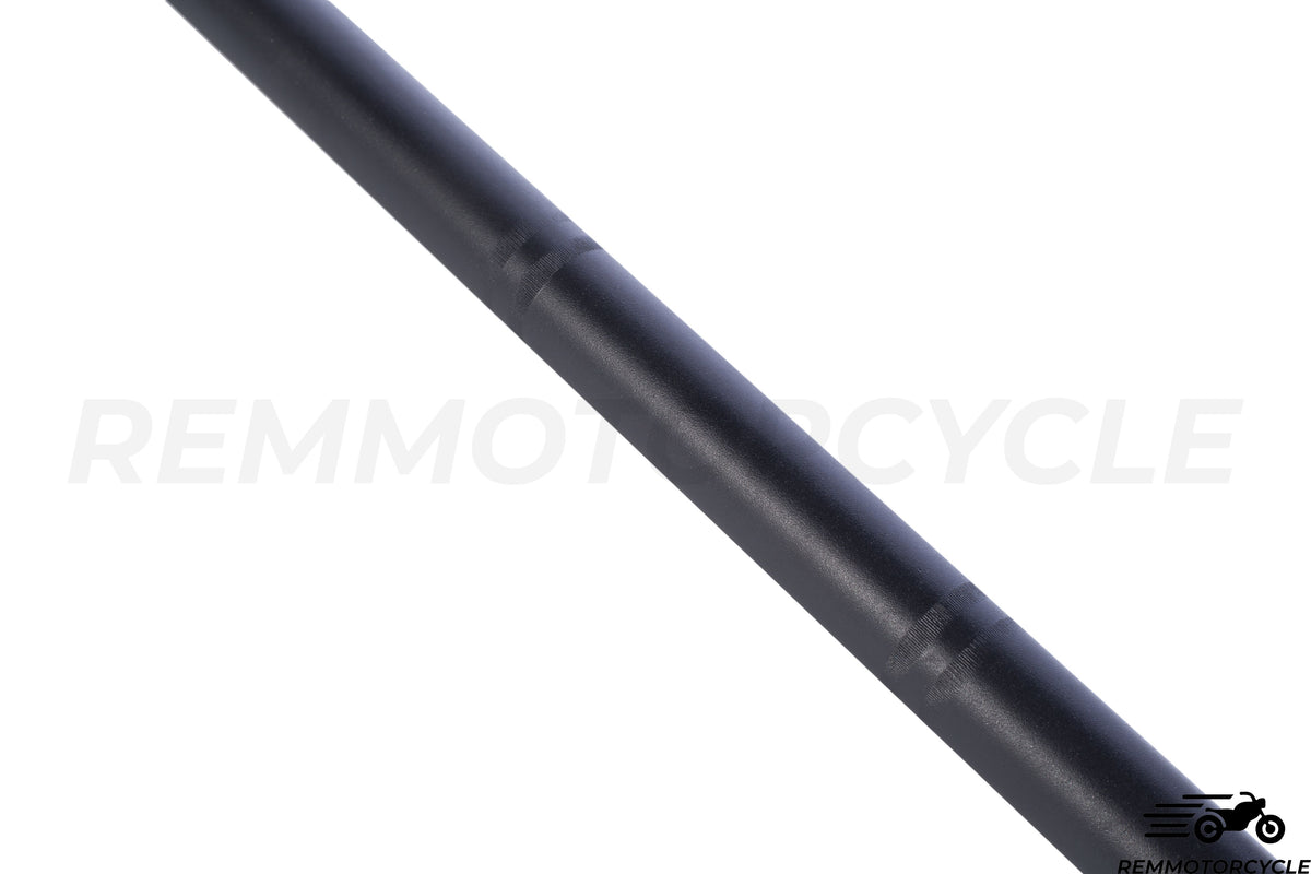 Manubrio Universale 25mm Nero Dritto o Curvo 