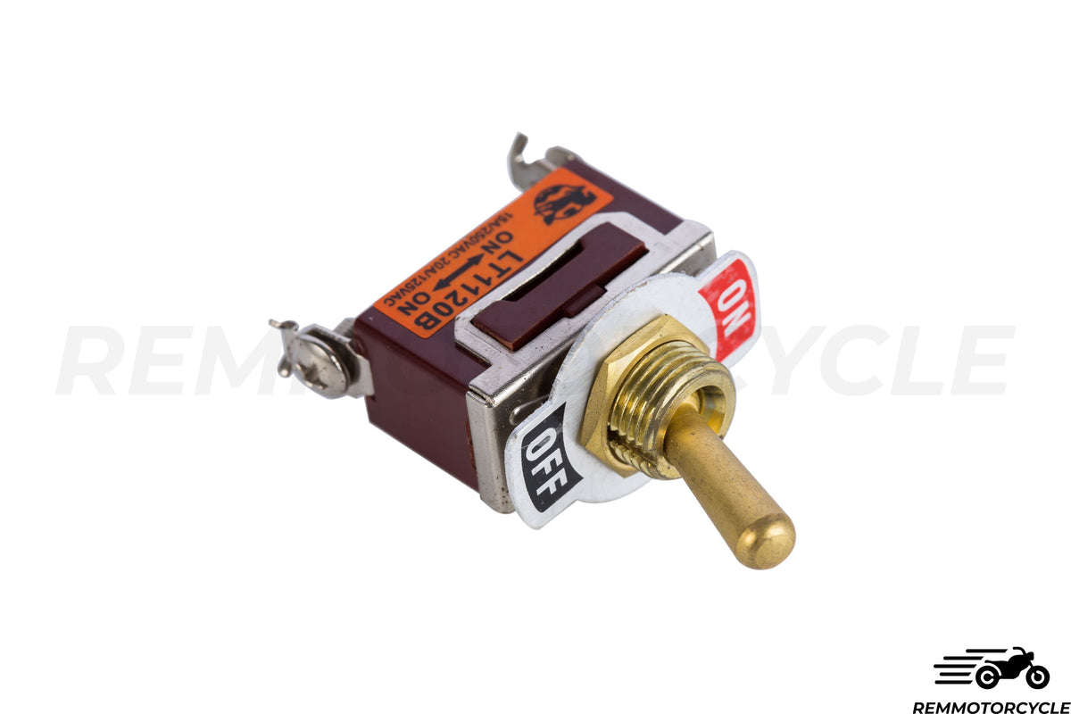 Ein/Aus -Messingschalter