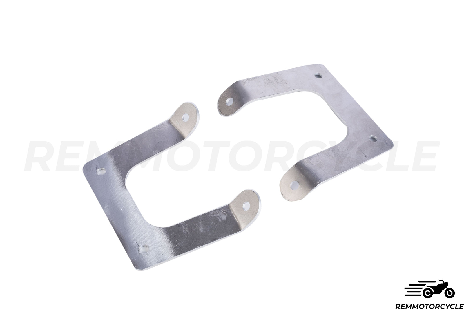 Garde-boue AVANT Aluminium 11 x 34 cm avec supports