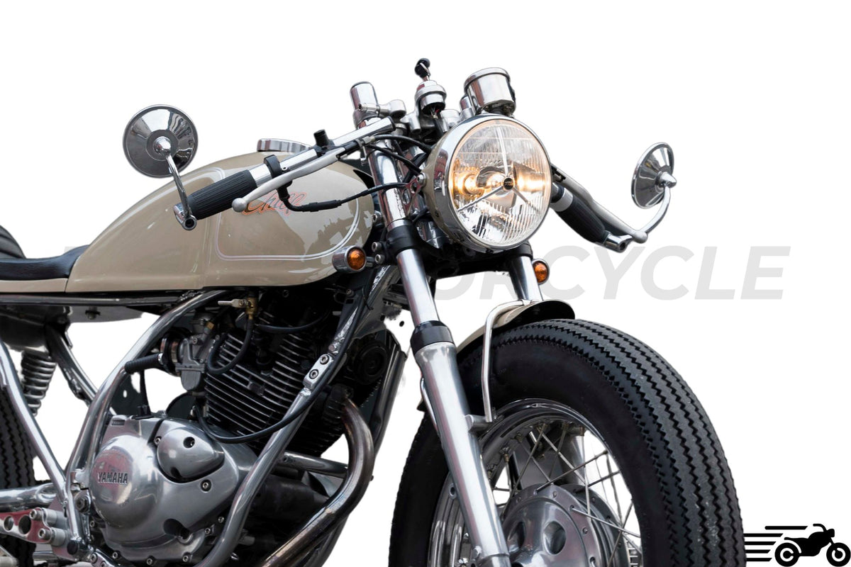 Faro de motocicleta Vintage Lucas P700